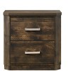 NicBex Nightstand with Drawers,Side Table with Wood Tapered Legs and Finish,Modern Bedside Table for Bedroom,Living Room - 2 of 4