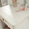 Dover Edge Vanity Silver Sycamore - Sauder: Makeup Dressing Table with Lighted Mirror, Laminated MDF - 3 of 4