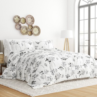 Floral Reversible Ultra Soft Comforter Sets, Down Alternative, Machine Washable - Becky Cameron