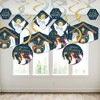 Big Dot of Happiness Holy Nativity - Manger Scene Religious Christmas Hanging Decor - Party Decoration Swirls - Set of 40 - 3 of 4