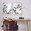 Stupell Industries Winter Ski Slopes Mountain 2 Piece Framed Giclee Art Set - 2 of 4