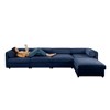 Modular Sectional Sofa with Storage, Cylindrical Backrest and Armrests Deep Comfortable Seating,Durable and Supportive for Living Room - 4 of 4