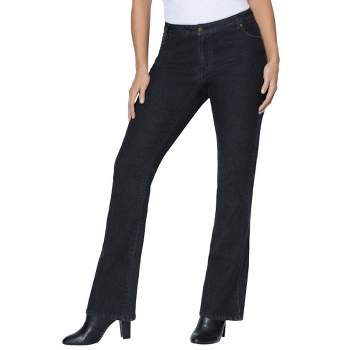 Jessica London Women's Plus Size True Fit Stretch Denim Bootcut Jean