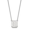 Black Bow Jewelry 10k White Gold Duquesne Dukes NCAA Necklace 18 Inch - 2 of 4