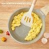 Itopfox Kitchen Utensils Set - 34 PCS Non-Stick Silicone Cooking Tools with Wooden Handle, Kitchen Gadgets for Nonstick Cookware (Cream White) - 4 of 4