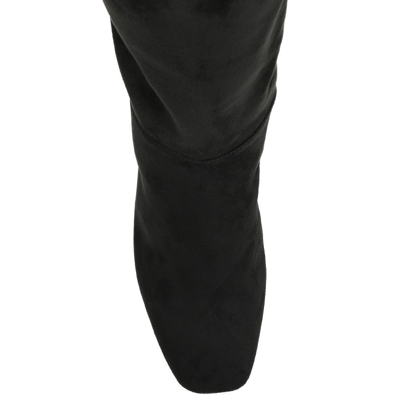 Journee Collection Womens Elisabeth Tru Comfort Foam Block Heel Knee High Boots, 4 of 10