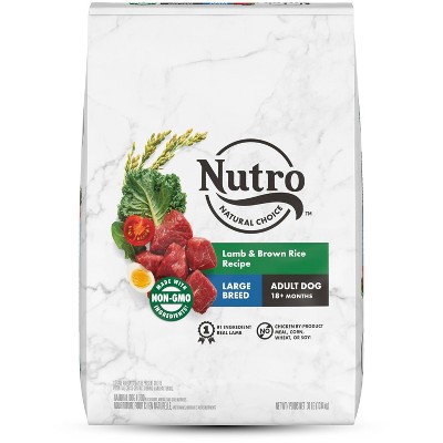 Nutro Wholesome Essentials Lamb & Rice Recipe Large Breed Adult Dry Dog Food - 30lbs