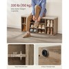 Shoe Storage Bench Shoes Organize with 10 Cushion and Cushion Seat - 4 of 4