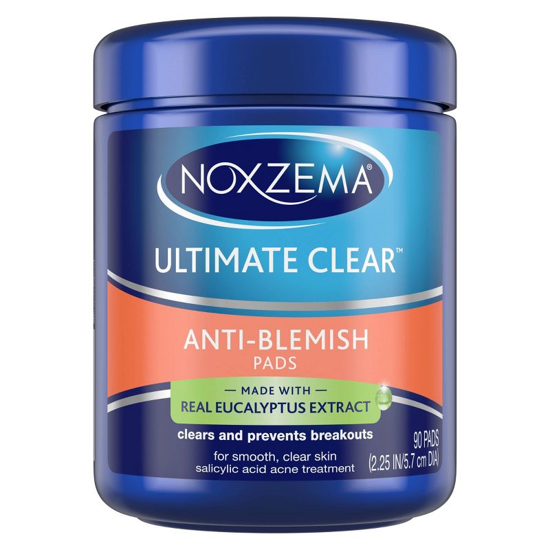 Noxzema Ultimate Clear Anti Blemish Pads - Eucalyptus - 90ct, 1 of 11