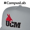 Official University of Central Missouri Primary Logo Foam Snapback Trucker Hat for Men and Women Grey One Size - 4 of 4