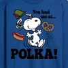 Men's - Peanuts - You Had Me At Polka Long Sleeve Graphic T-Shirt - 2 of 4