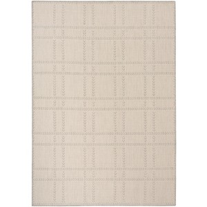 Nourison Horizon Indoor/Outdoor Modern Grid Flatweave Area Rug - 1 of 4