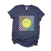 Simply Sage Market Four Square Smiley Face Short Sleeve Tee - 2 of 4