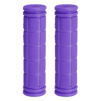 Unique Bargains Rubber Non-Slip Mushroom Bike Fit 7/8" Handlebar Grips 4.53" 1 Pair