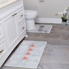 Sussexhome Soft Cotton & Absorbent Machine Washable Bath 2-Piece set - 20x31.5", 20x24" - 2 of 4