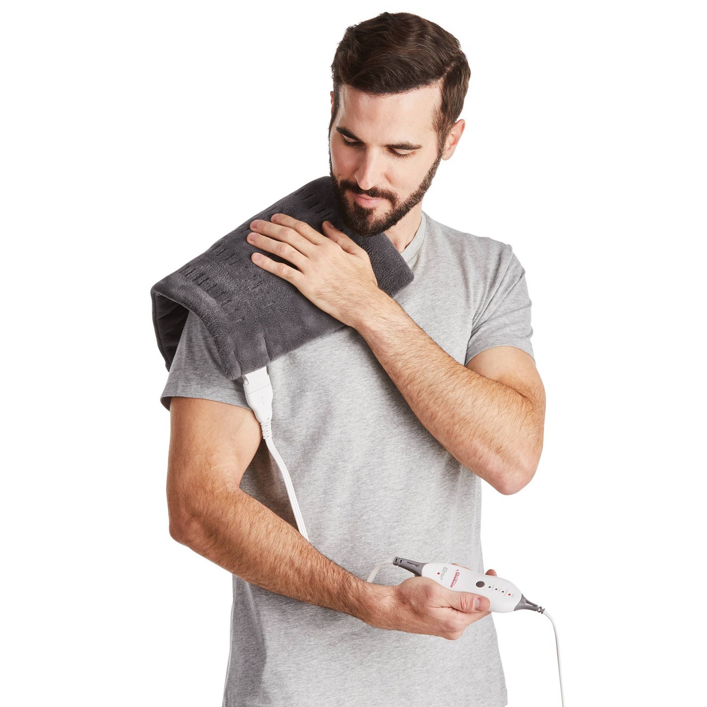 Sunbeam Premium Machine Washable Integrated Heating Pad with Compact Storage - Standard Size — фото 6