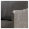 Nyx Upholstered Loveseat Gray - Christopher Knight Home - 2 of 4