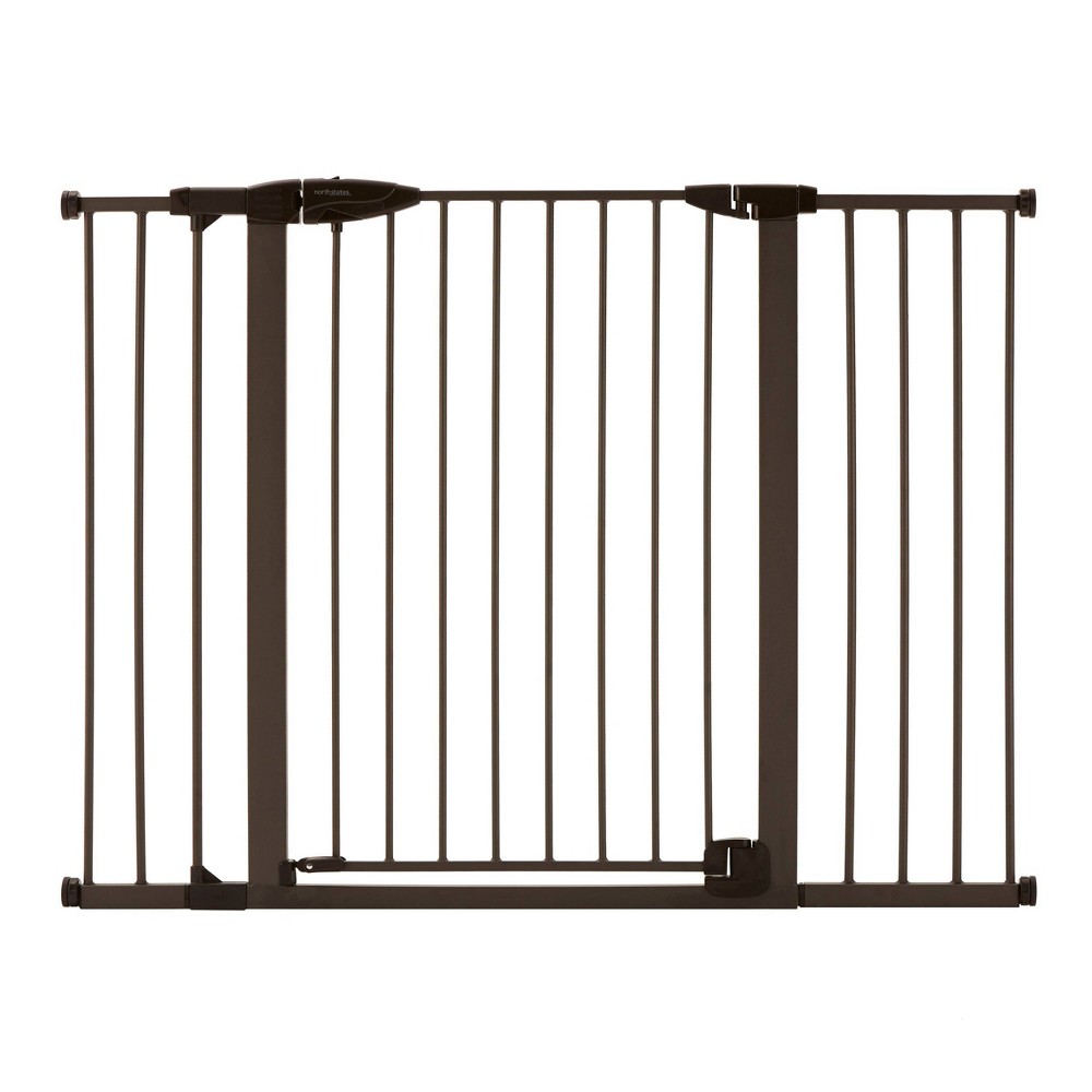Photos - Baby Safety Products Toddleroo by North States Riverstone Extra Tall And Wide Baby Gate - Graph