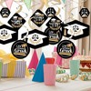 Big Dot of Happiness Law School Graduation Decoratioins Hanging Swirls - Set of 40 - 2 of 4