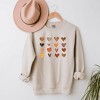 Simply Sage Market Women's Graphic Sweatshirt Fall Plaid Hearts - 2 of 2