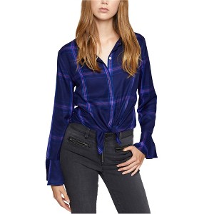 Sanctuary Clothing Womens Plaid Button Up Shirt - 1 of 1