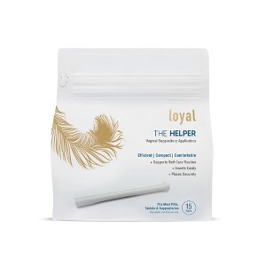 Loyal The Helper Vaginal Suppository Applicators - 15ct - 1 of 4