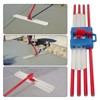 Professional Grade Aluminum Magnesium Alloy Concrete Bull Float with Adjustable Bracket & 4-Piece Handle Kit - Cement Finishing Tool - 4 of 4