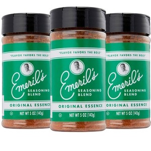 Emeril Lagasse 5 Oz, 3-Pack and 6-Pack Seasoning Blend: Original Essence, Cajun, Blackened, Chicken Rub, Steak Rub and Rib Rub - 1 of 4