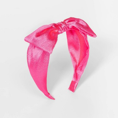 Girls' Bow Headband - Cat & Jack™ Pink