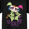 Growing Up Creepie Wicked Women's Black Short Sleeve Crew Neck Tee - 2 of 4