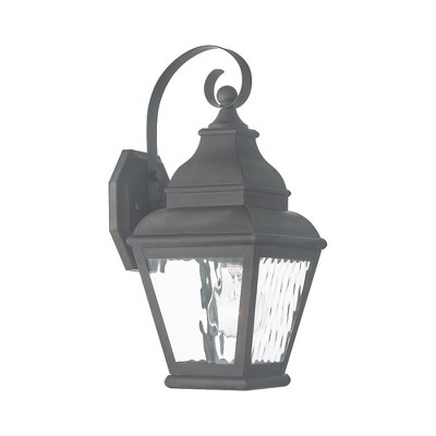 Livex Lighting Exeter 1 - Light Wall Light in  Charcoal