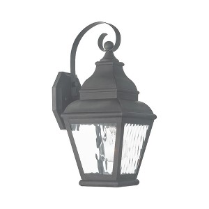 Livex Lighting Exeter 1 - Light Wall Light in  Charcoal - 1 of 2