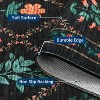 Floral Rugs for Living Room Bedroom Farmhouse Geometric Area Rugs Soft Low Pile Non-Slip Indoor Mat for Living Room Bedroom - 4 of 4