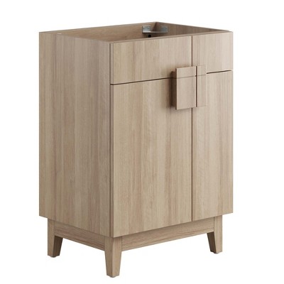 Modway Miles 24 Inch Bathroom Vanity Cabinet (Sink Basin Not Included)