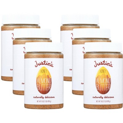 Justin's Honey Almond Butter - Case of 6/16 oz