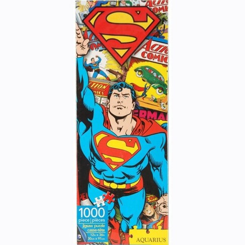 Nmr Distribution Dc Comics Superman Retro 1000 Piece Slim Jigsaw Puzzle Target