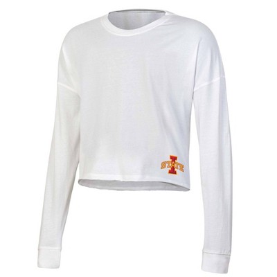 white long sleeve crop top target