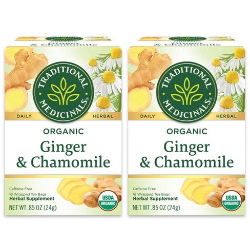 Traditional Medicinals Ginger with Chamomile Organic Tea - 32ct - image 1 of 4