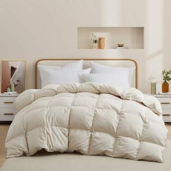 Peace Nest White Goose Down Comforter Duvet Insert Soft 360 Thread Count Fabric