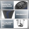 Unique Bargains Universal 5 Speed Car Gear Lever Shifter Manual Stick Shift Knob Black - 4 of 4