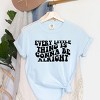 Simply Sage Market Every Little Thing Wavy Garment Dyed Tee - 3 of 4