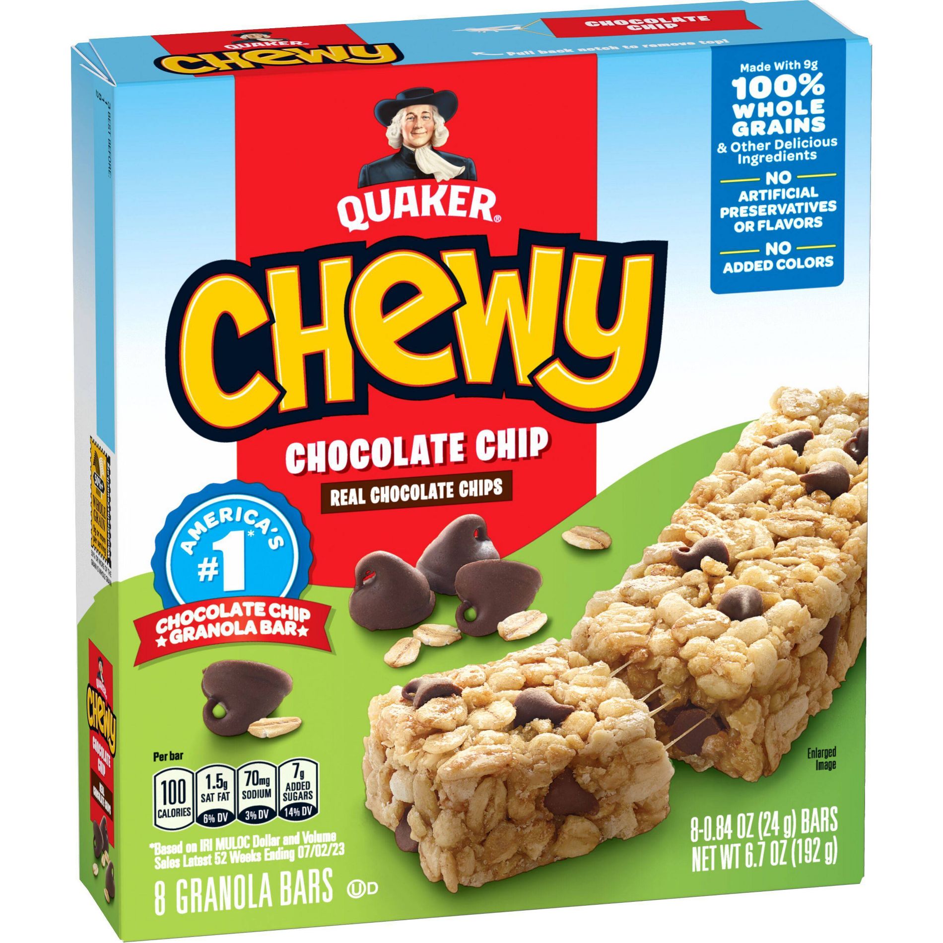 Quaker Chewy Chocolate Chip Granola Bars