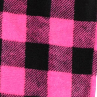 fuchsia top with black pants