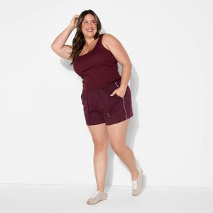Women's Slim Fit Scoopneck Tank Top - Wild Fable™ - 1 of 3