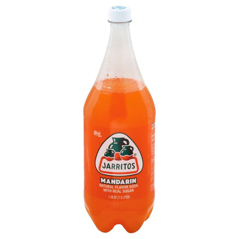 Jarritos Mandarin Soda - 52.9 fl oz Bottle, 1 of 2