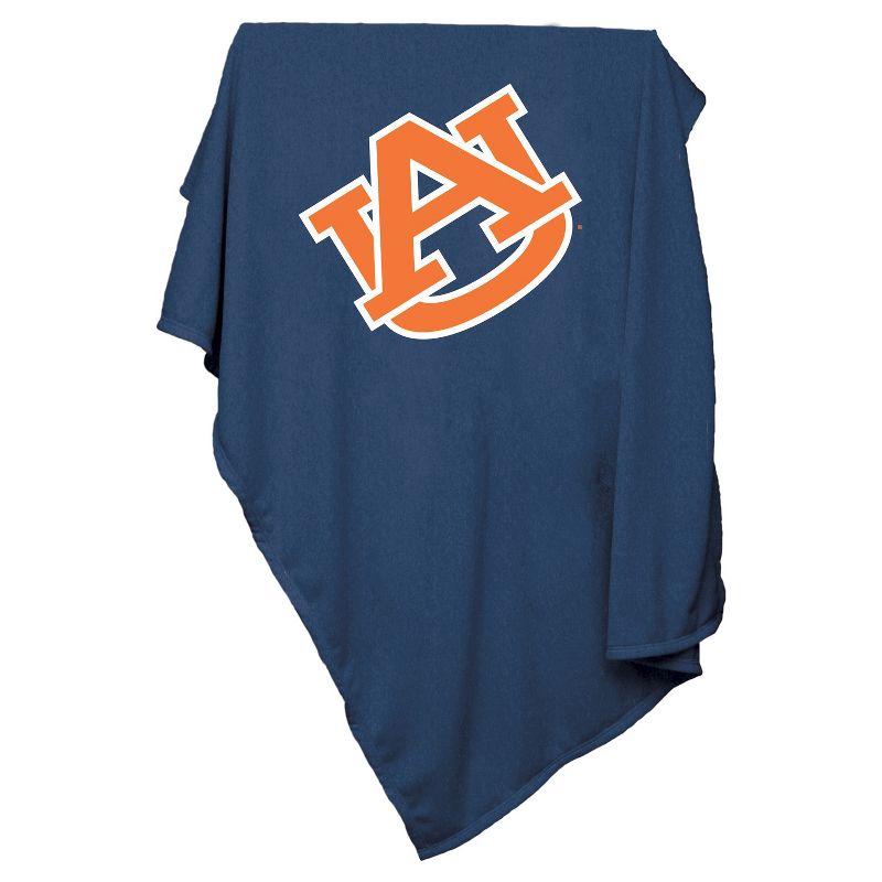 NCAA Auburn Tigers Sweatshirt Throw Blanket, 1 of 5