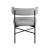 Meridian Furniture,Rivage Durable Linen Textured Fabric Dining Chair, Set of 2 - 2 of 4