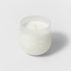 Clarity Fashion Salted Glass Wellness Jar Candle White - Casaluna™ - 1 of 4