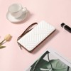 FATMOON RFID Women’s Wallet - Large Capacity Vegan Leather Clutch Purse with Detachable Wristlet for Everyday Use,Travel,and Commuting - 2 of 4