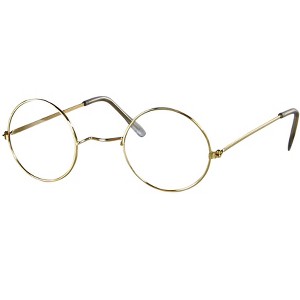 HalloweenCostumes.com  Women Women's Mrs Claus Glasses, Orange - 1 of 1